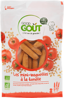 Mini Baguettes Tomate Basilic + 10 Mois BIO