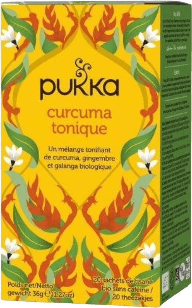 Tisane Curcuma Tonique BIO