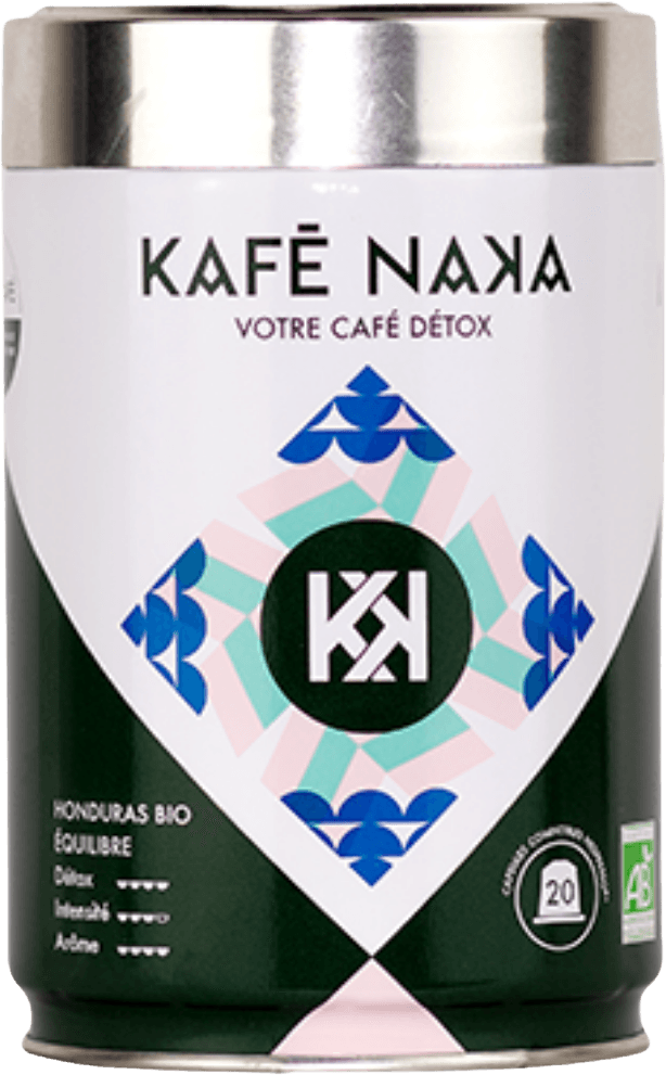 Café Détox Honduras Capsules Biodégradable Boite
