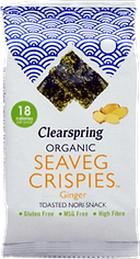 Seaveg Crispies Gingembre BIO