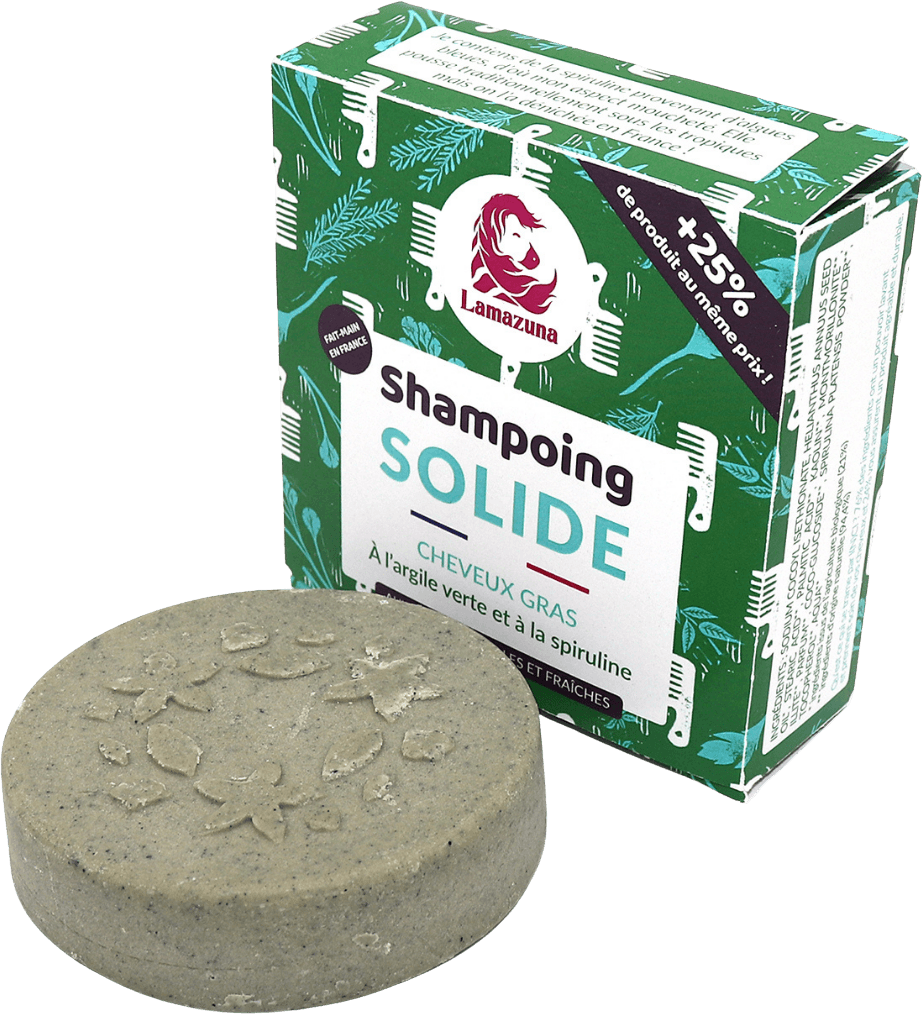 Shampoing solide cheveux gras Herbes Folles