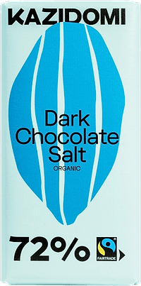 Dark Chocolate 72% Sea Salt Fairtrade Organic