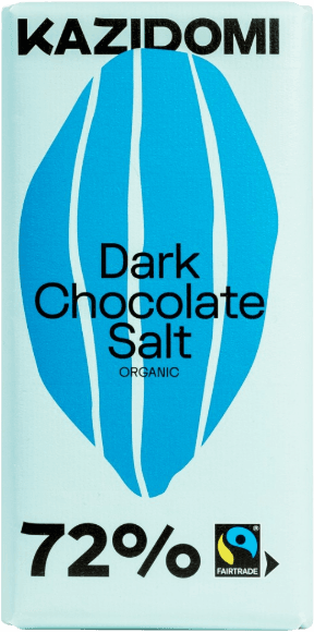 Dark Chocolate 72% Sea Salt Fairtrade