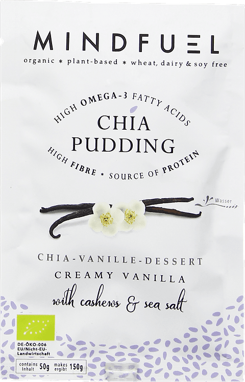 Chia Pudding Vanilla & Cashew Organic