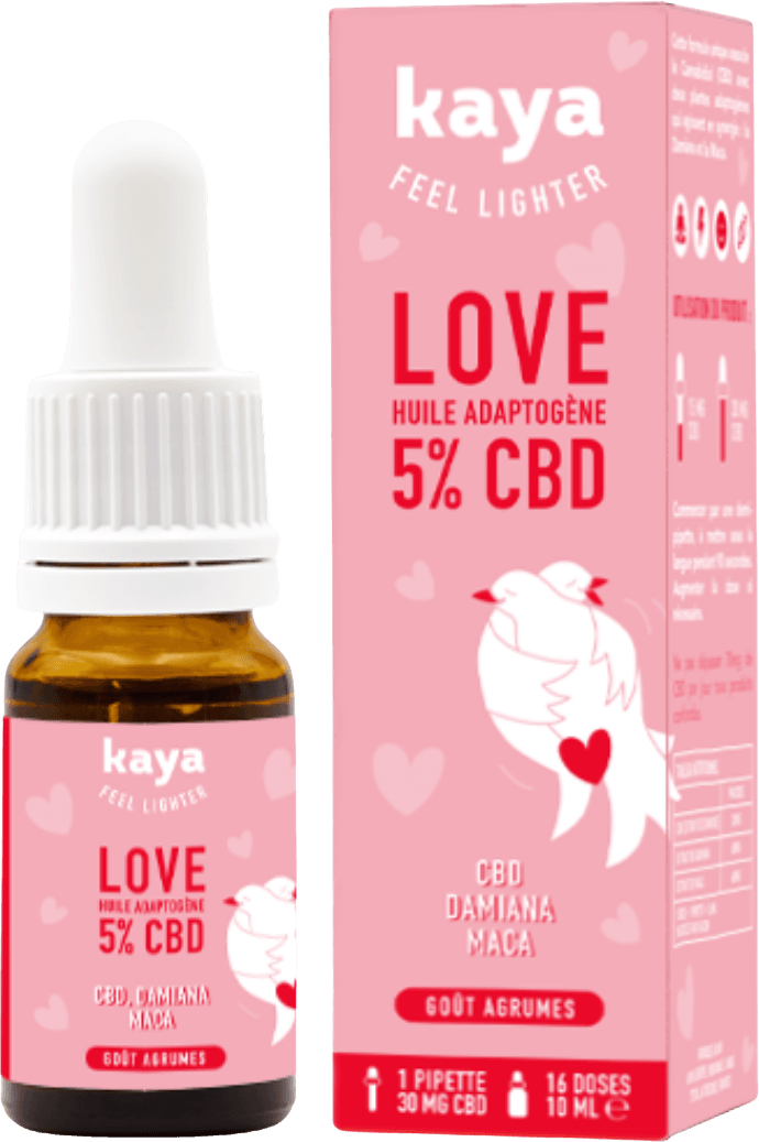 Huile Erotique CBD & Adaptogènes