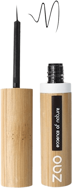 Eyeliner Brush Zwart Intens