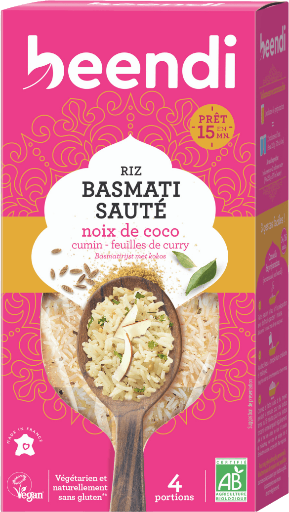 Riz Basmati À La Noix De Coco BIO