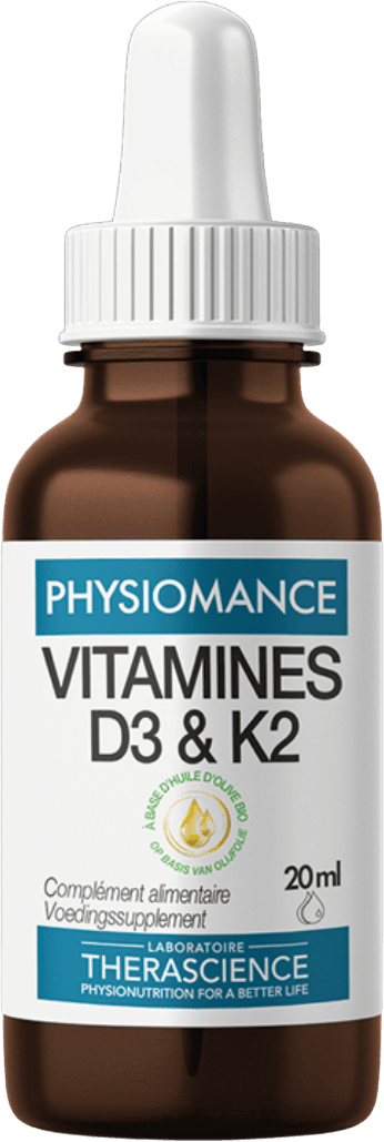 Physiomance Vitamine D3 & K2 