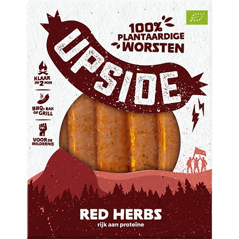 Saucisses Vegan Herbes Rouges