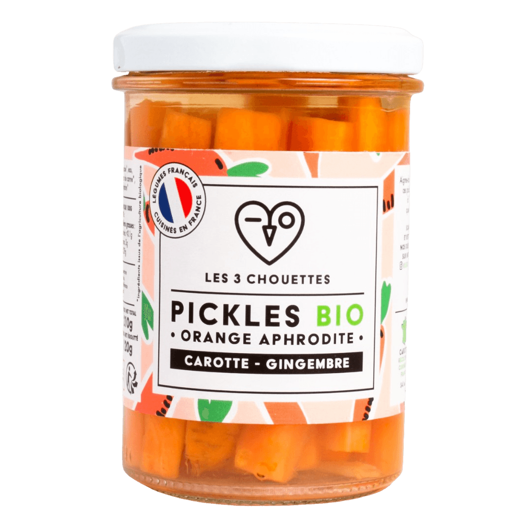 Oranje Aphrodite Pickles Wortel-Gember 0