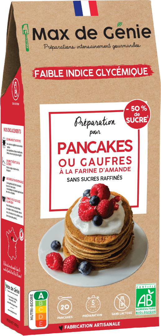 Préparation Pancakes ou Gaufres