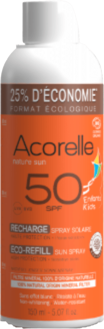 Recharge Spray Solaire Enfant Spf 50 BIO