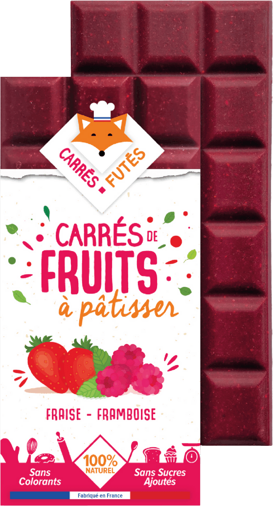 Carré de Fruits Fraise Framboise