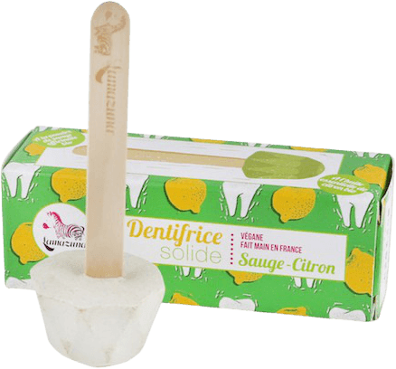 Solid Toothpaste Sage Lemon