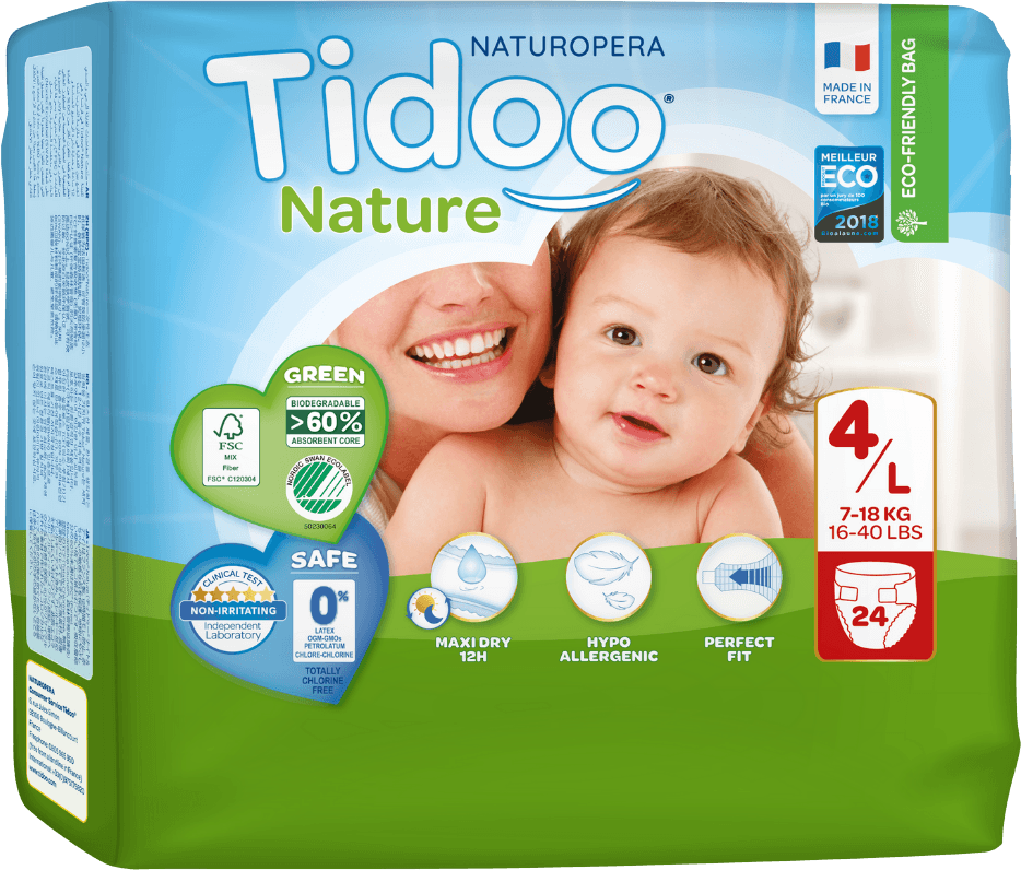 24 Diapers T4 7 to 18kg