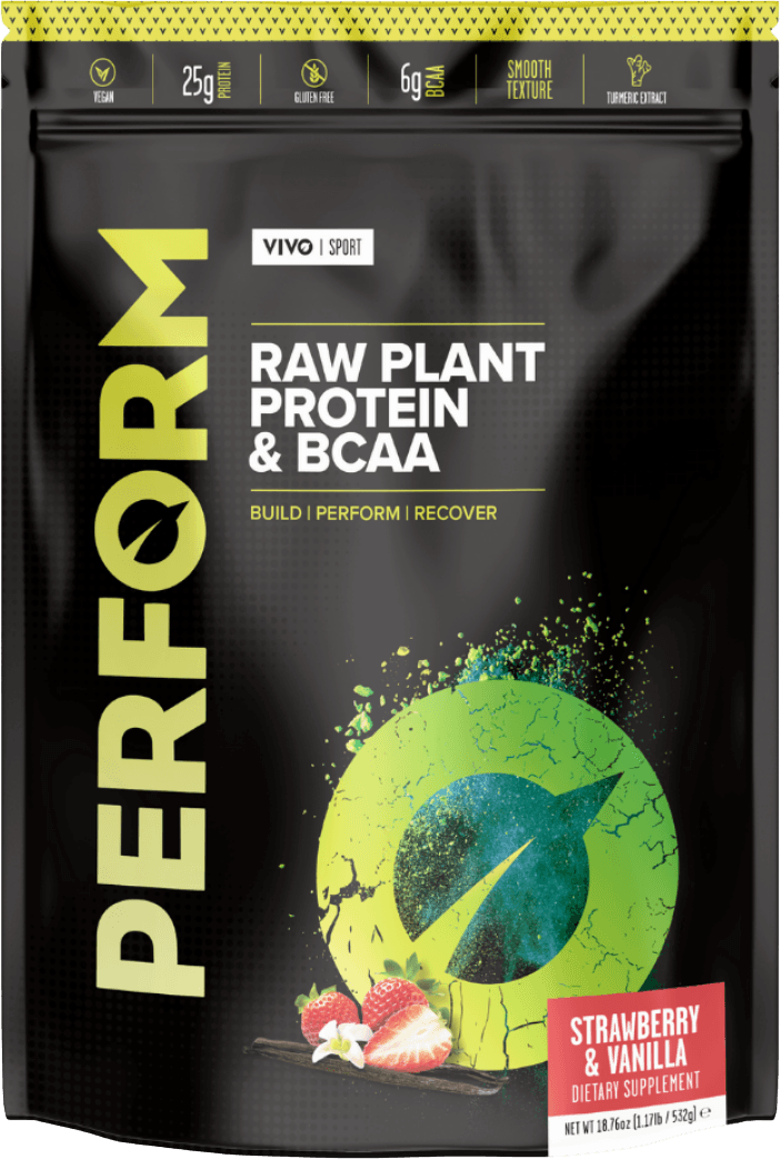 Plantaardige eiwit-poeder & BCAA Ritueel Aardbei & Vanille