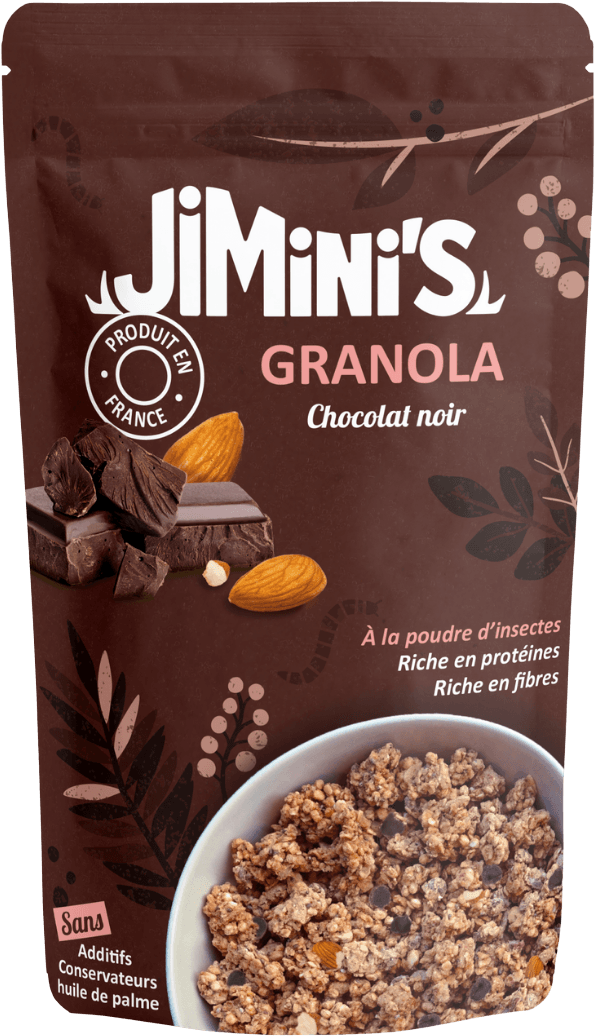 Granola Farine d'Insecte Chocolat Noir