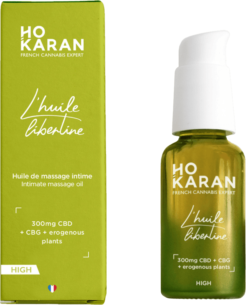 Huile de massage intime