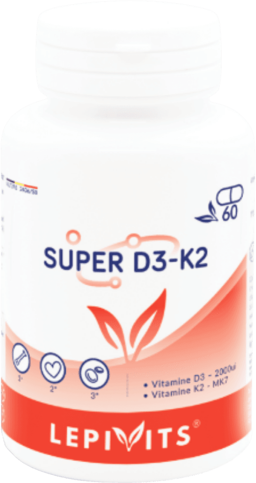 Super D3 + K2 60 Gélules