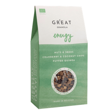 Glutenvrije Zaden & Noten Energie Granola BIO