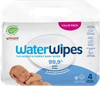 Lingettes Bébé Eau Extrait Pamplemousse BIO