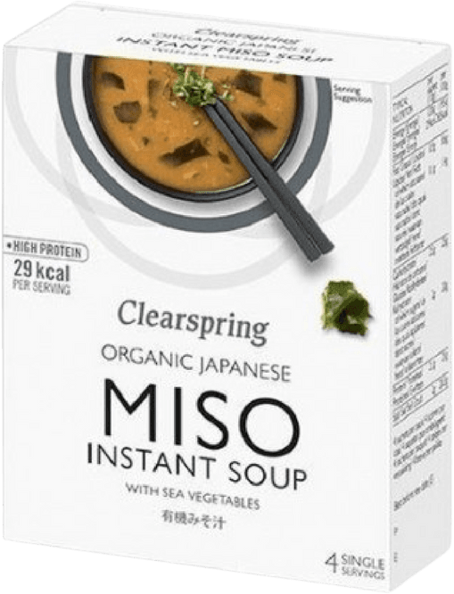 Soupe Miso Instantanée Aux Algues BIO