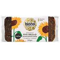 Rye Bread with Sunflower Seeds organic