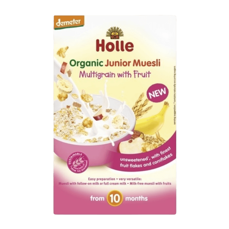 Junior Multi-Grain Fruit Muesli from 10 Months 0