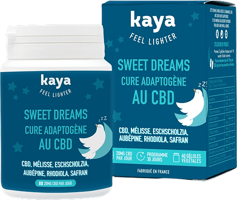DLC : 09/24 Cure Sommeil Paisible CBD & Adaptogènes