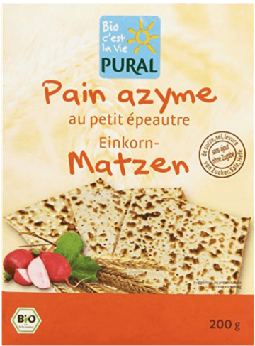 Pain Azyme Petit Épeautre BIO