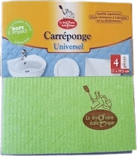 Carrés Eponge Cellulose Ecologiques