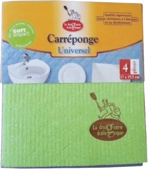 Carrés Eponge Cellulose Ecologiques