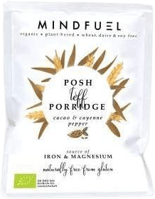Porridge de Teff au chocolat et poivre cayenne