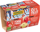 Appel Aardbei Puree BIO