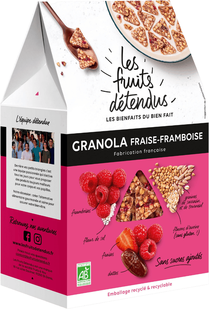 Strawberry Raspberry Granola