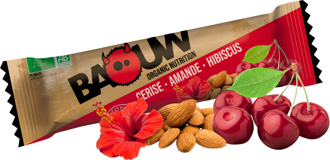 Cherry-Almond-Hibiscus Bar Organic