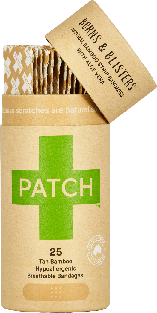 Pleister Patch Bamboe Geactiveerde Aoe Vera