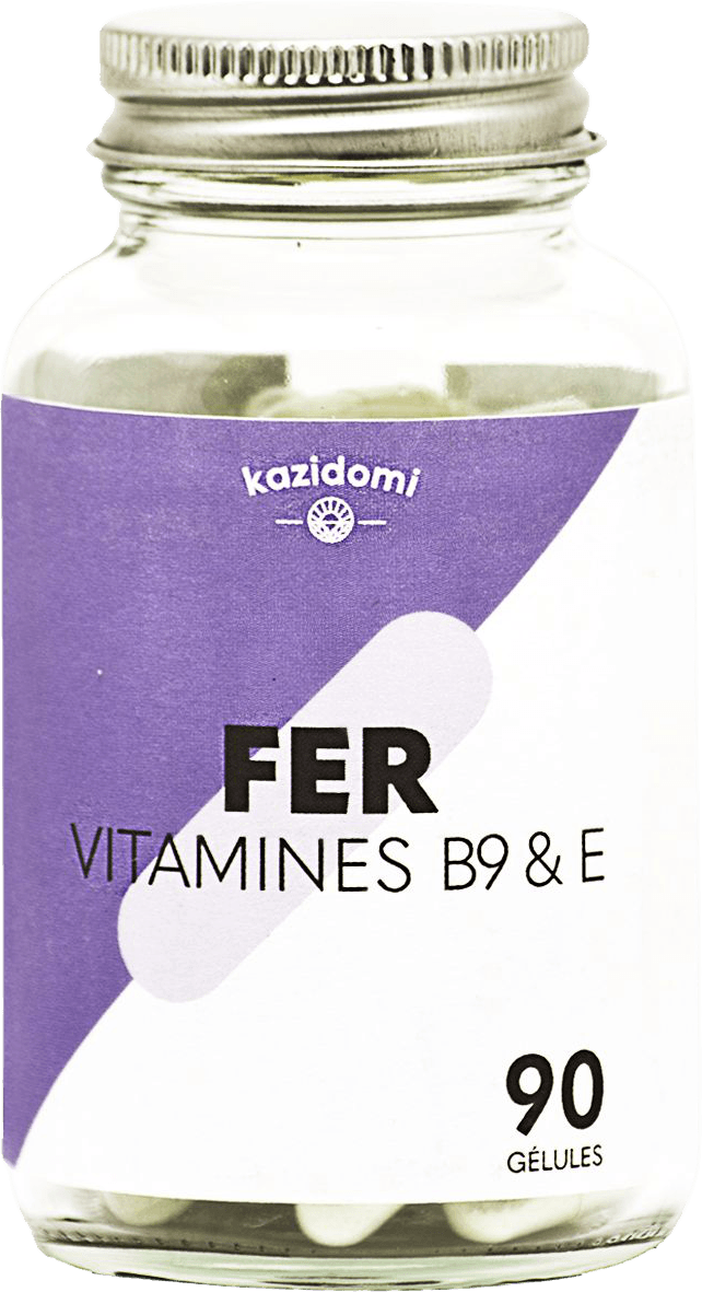 Fer & Vitamine B9 - 90 gélules