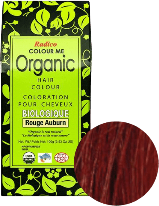 coloring auburn red Organic