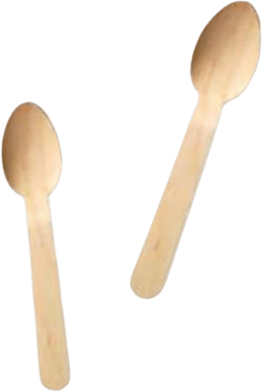 100 cuillières à soupe bois peuplier