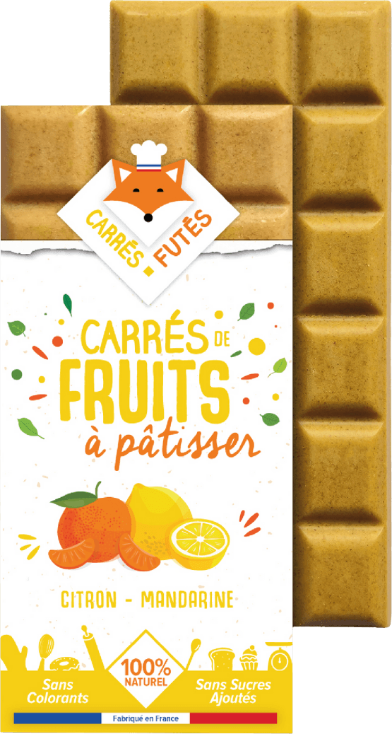 Carré de Fruits Citron Mandarine