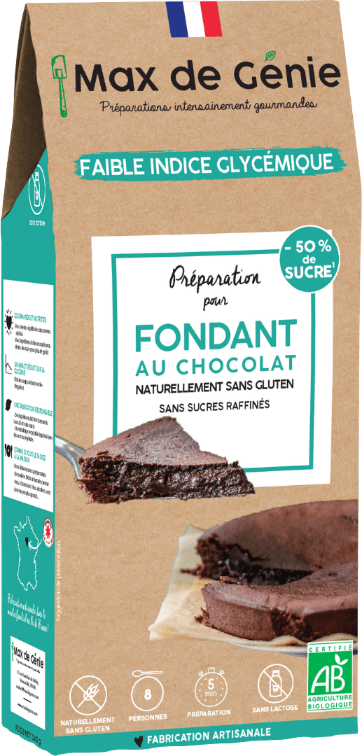 Chocolade Fondant Mix BIO