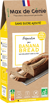 Préparation Banana Bread bio