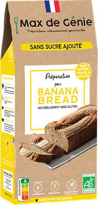 Préparation Banana Bread BIO