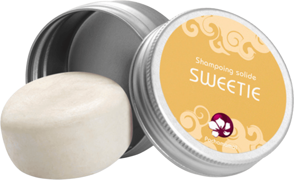 Travel Shampoo Solid Sweetie Ontklitter F.
