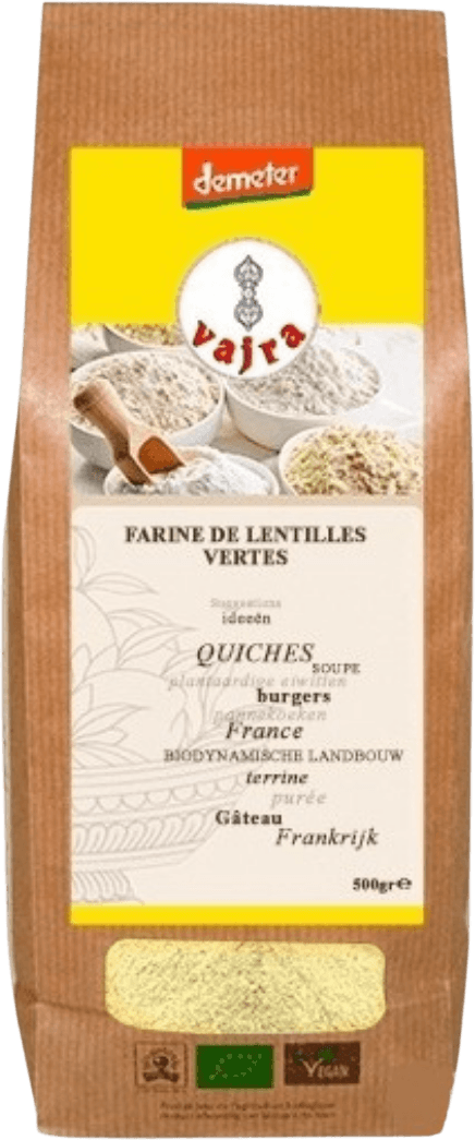 Farine de Lentilles Vertes