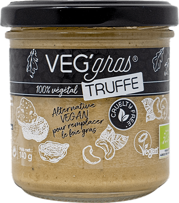 Foie Gras Substitute Veg'gras Truffle Organic