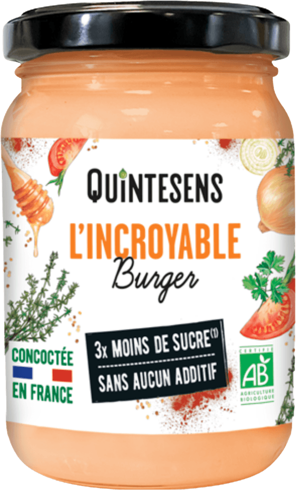 Sauce L'incroyable Burger BIO