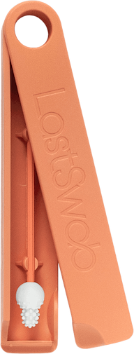 Herbruikbare Baby Wattenstaafje LastSwab Perzik 