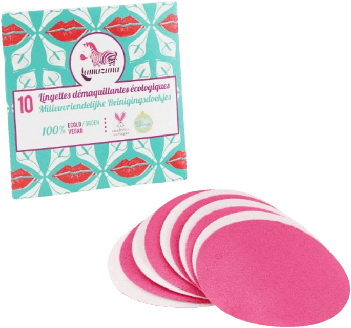 Recharge 10 lingettes démaquillantes lavables